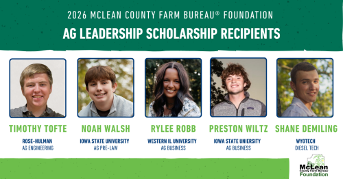 2026 Ag Leadership Scholarships