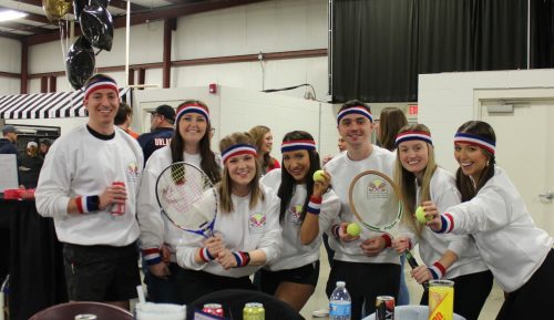 The “Quizteama Aguilera” team took home a Team Spirit award for
their tennis themed costumes at the 2023 McLean County Farm
Bureau Foundation Trivia Night.